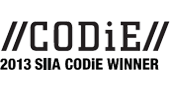 2013 SIIA CODiE Winner 2013 SIIA CODiE Winner