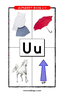 Letter U
