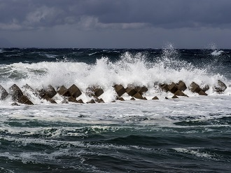 A tsumami wave
