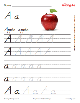 Letter Formation Chart Free